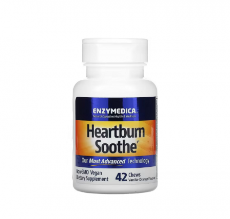 Enzymedica - Heartburn Soothe (Pt. Arsuri Stomacale) 42 tablete - Enzymedica