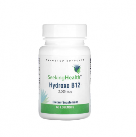 Vitamina B - Hydroxo B12 2000mcg 60 capsule - Seeking Health