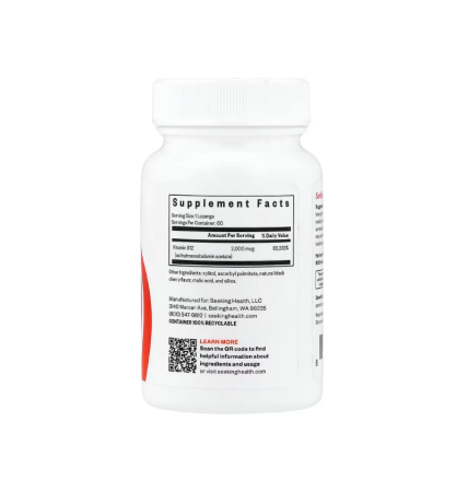Hydroxo B12 2000mcg 60 capsule - Seeking Health [1]