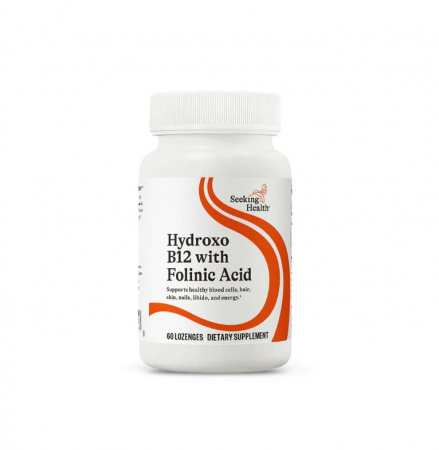 Vitamina B - Hydroxo B12 with Folinic Acid 60 capsule - Seeking Health
