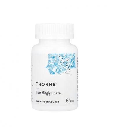 Thorne Research - Iron Bisglycinate 60 capsule - Thorne
