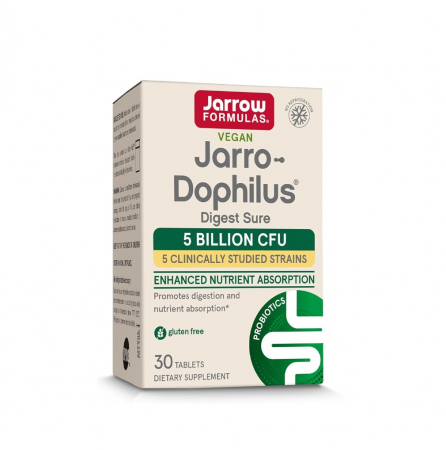 Pentru Digestie - Jarro-Dophilus EPS 5 Billion CFU 30 capsule - Jarrow Formulas