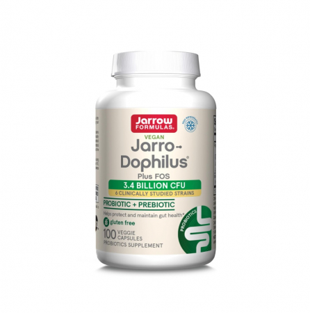 Pentru Digestie - Jarro-Dophilus + FOS 100 capsule - Jarrow Formulas
