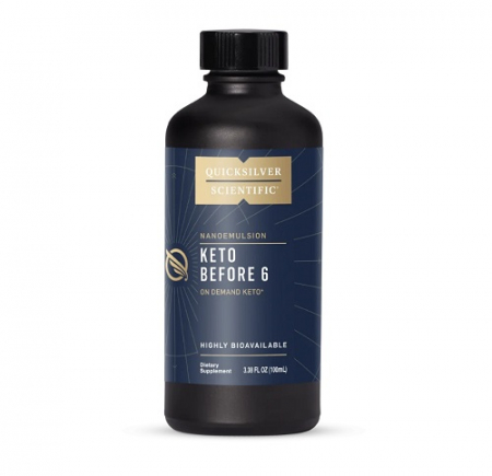 Reduceri - Keto Before 6 100ml - Quicksilver Scientific
