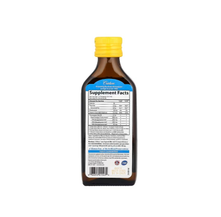Kid's The Very Finest Fish Oil 800mg 200 ml. - Carlson Labs [1]