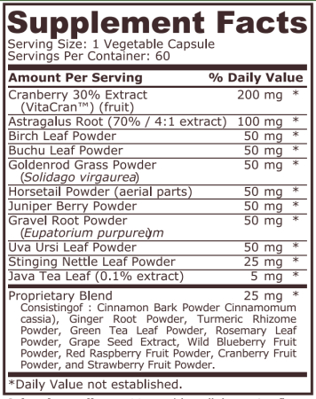 Kidney Support 60 capsule - Pure Nutrition [1]