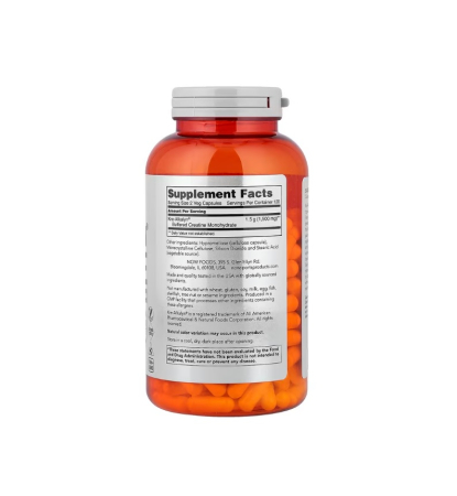 Kre-Alkalyn Creatine 750mg 240 Capsule - NOW Foods [1]
