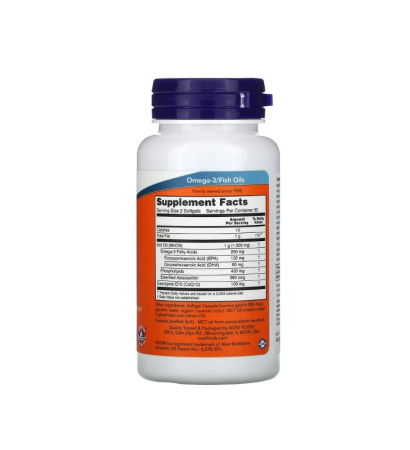 Krill & CoQ10 60 capsule moi - NOW Foods [1]