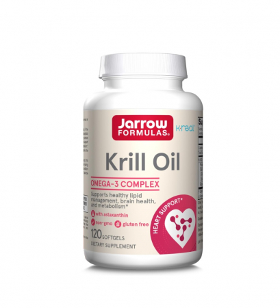 Pentru Femei - Krill Oil 1200mg 120 capsule MOI - Jarrow Formulas