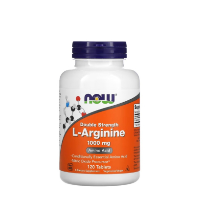 NOW Foods - L-Arginine Double Strength 1000mg 120 tablete - NOW Foods