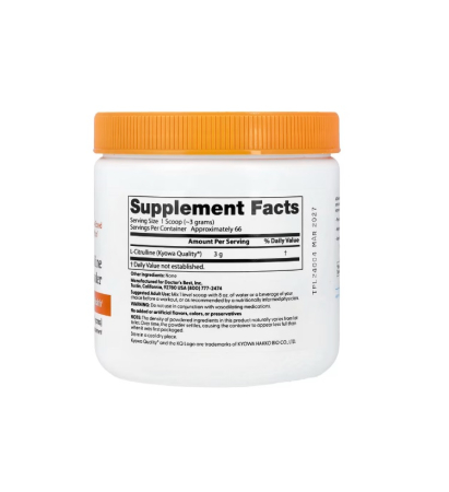 L-Citrulline Powder 200g - Doctor's Best [1]