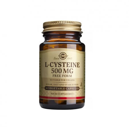 Amino Acizi - L-Cysteine 500mg, 30 capsule - Solgar