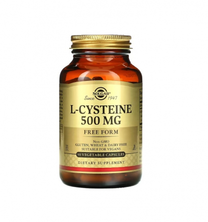 Solgar - L-Cysteine 500mg 90 capsule vegetale - Solgar
