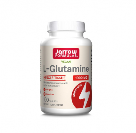 Amino Acizi - L-Glutamine 1000mg 100 tablete - Jarrow Formulas
