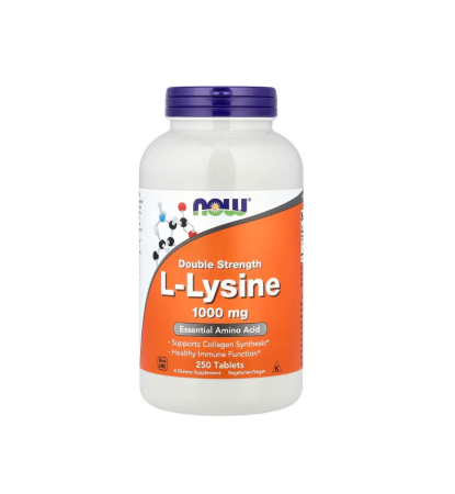 Imunitate - L-Lysine 1000 mg 250 tablete - NOW Foods