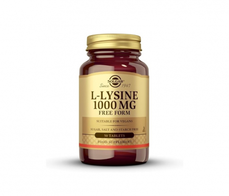 Solgar - L-Lysine 1000mg 50 tablete - Solgar