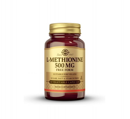 Solgar - L-Methionine 500mg, 30 capsule - Solgar