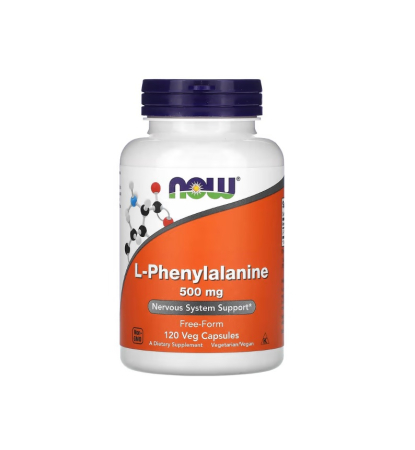 Producatori - L-Phenylalanine 500mg 120 capsule - NOW Foods