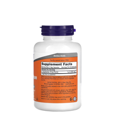 L-Tryptophan 500mg 120 capsule - NOW Foods [1]