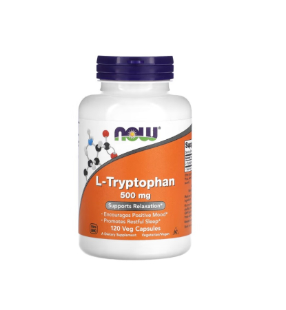 Producatori - L-Tryptophan 500mg 120 capsule - NOW Foods