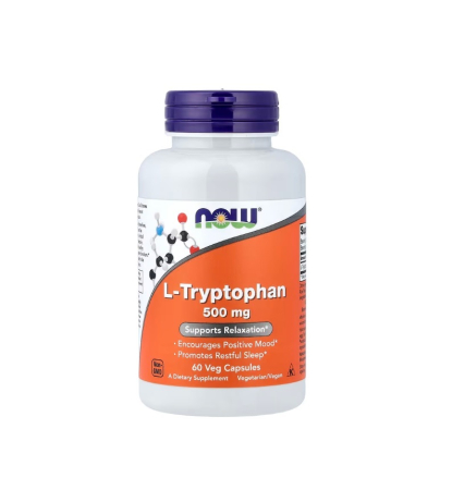 Stres & Stare De Spirit - L-Tryptophan 500mg 60 capsule - NOW Foods