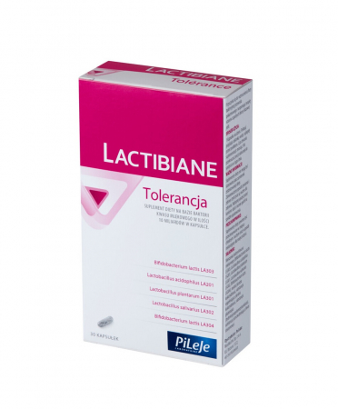 Pentru Femei - Lactibiane Tolerance 30 capsule - Pileje