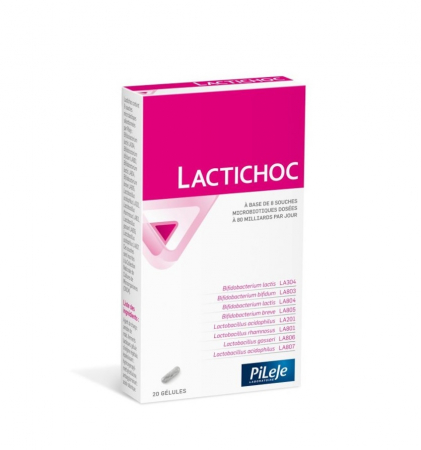 OFERTE SPECIALE - Lactichoc 20 capsule - Pileje