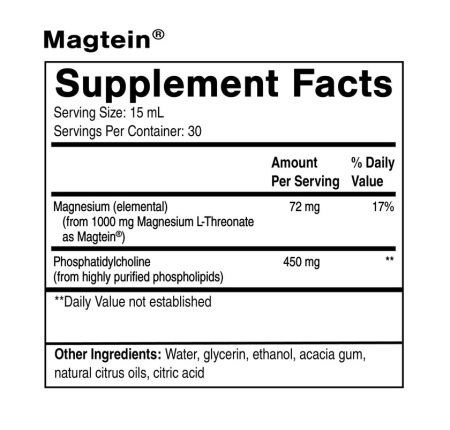 Liposomal Magtein 450 ml. - Quicksilver Scientific [1]
