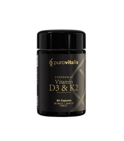 Imunitate - Liposomal Vitamin D3 & K2 60 capsule - Purovitalis