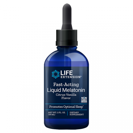 Stres & Stare De Spirit - Liquid Melatonin  Life Extension