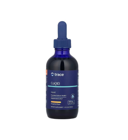Trace Minerals - Liquid CoQ10 Tangerine 118ml - Trace Minerals