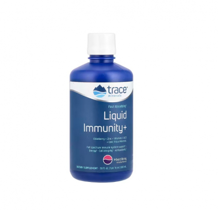 Imunitate - Liquid Immunity+ Mixed Berry 887ml - Trace Minerals