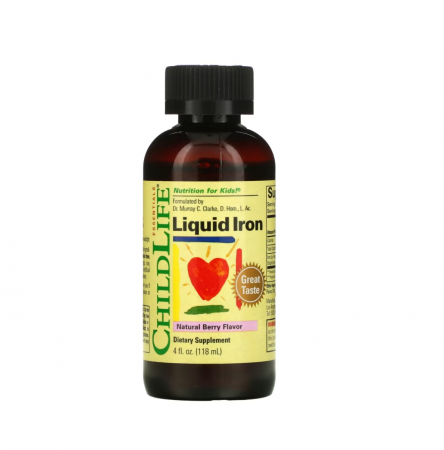 ChildLife - Liquid Iron 10mg 118 ml - ChildLife