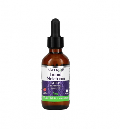 Natrol - Liquid Melatonin Berry 60 ml. - Natrol