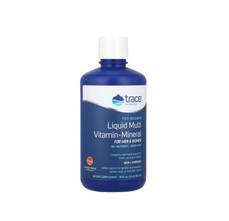 Oase & Articulatii - Liquid Multi Vitamin-Mineral For Men & Women, Orange Mango 887ml - Trace Minerals
