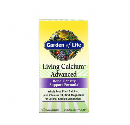 Oase & Articulatii - Living Calcium Advanced 120 Capsule - Garden of Life