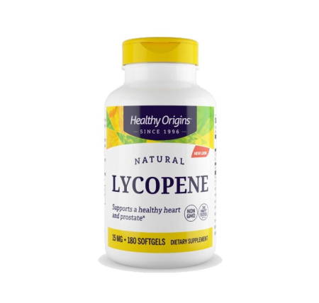 Healthy Origins - Lycopene 15mg 180 capsule moi - Healthy Origins