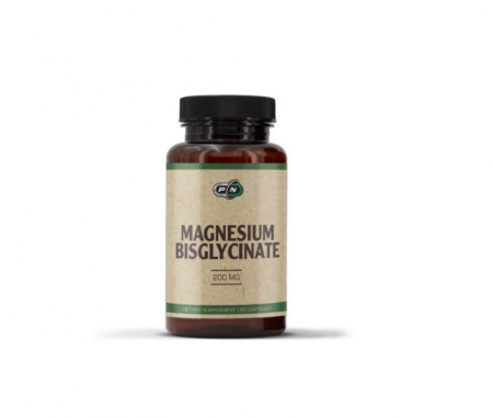 Pure Nutrition USA - Magnesium Bisglycinate 200 mg 60 capsule vegetale - Pure Nutrition