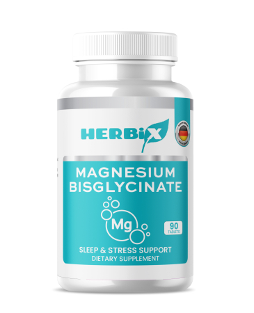 Stres & Stare De Spirit - Magnesium Bisglycinate 90 capsule Herbix