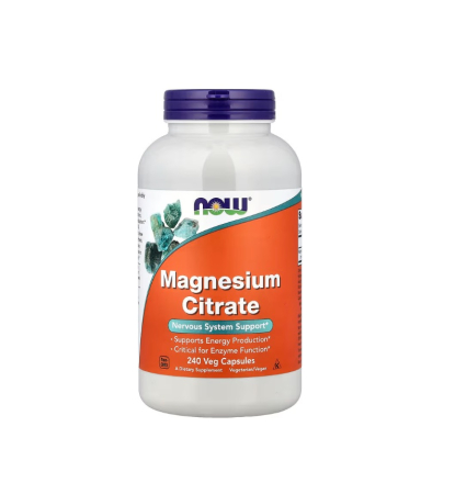 Minerale - Magnesium Citrate 240 capsule - NOW Foods