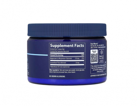Magnesium Glycinate Powder, Mixed Berry Lemonade 180 grame - Trace Minerals [1]