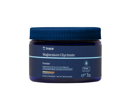 Pentru Digestie - Magnesium Glycinate Powder Orange Dream 180 grame - Trace Minerals