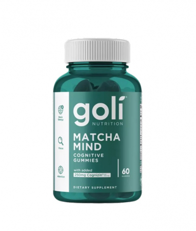 Suplimente Pentru: - Matcha Mind Cognitive Gummies 60 jeleuri - Goli