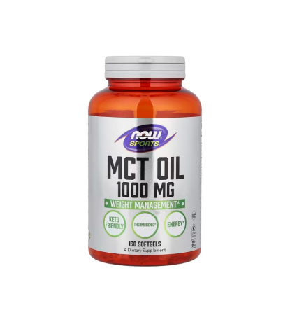 Producatori - MCT Oil 1000mg 150 capsule moi - NOW Foods