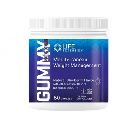 Controlul Greutatii - Mediterranean Weight Management 60 Gummy - Life Extension