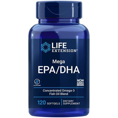Omega & Ulei De Peste - Mega EPA/DHA Life Extension