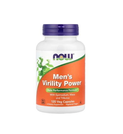 Suplimente Pentru: - Men's Virility Power 120 capsule - NOW Foods