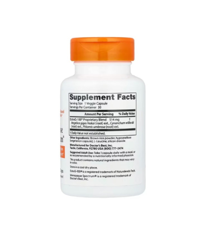 Menopause Spectrum with EstroG-100 30Capsule - Doctor's Best [1]