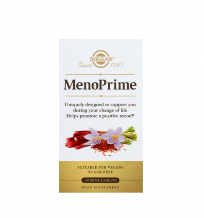 Pentru Femei - MenoPrime 30 mini tablete - Solgar