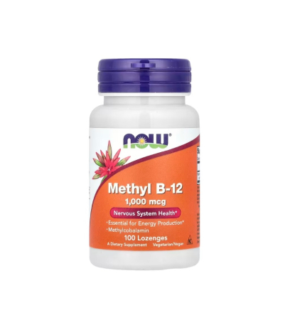 Energie - Methyl B-12 1000mcg 100 comprimate - NOW Foods
